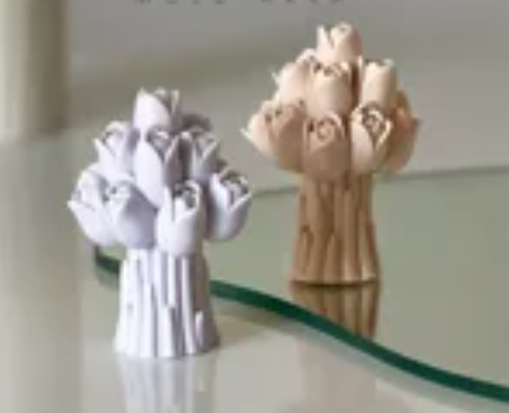 قالب سیلیکونی دسته گل لاله  ۶سانت