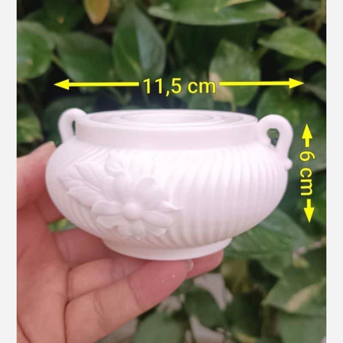 قالبسیلیکونی فانوسی گل برجسته