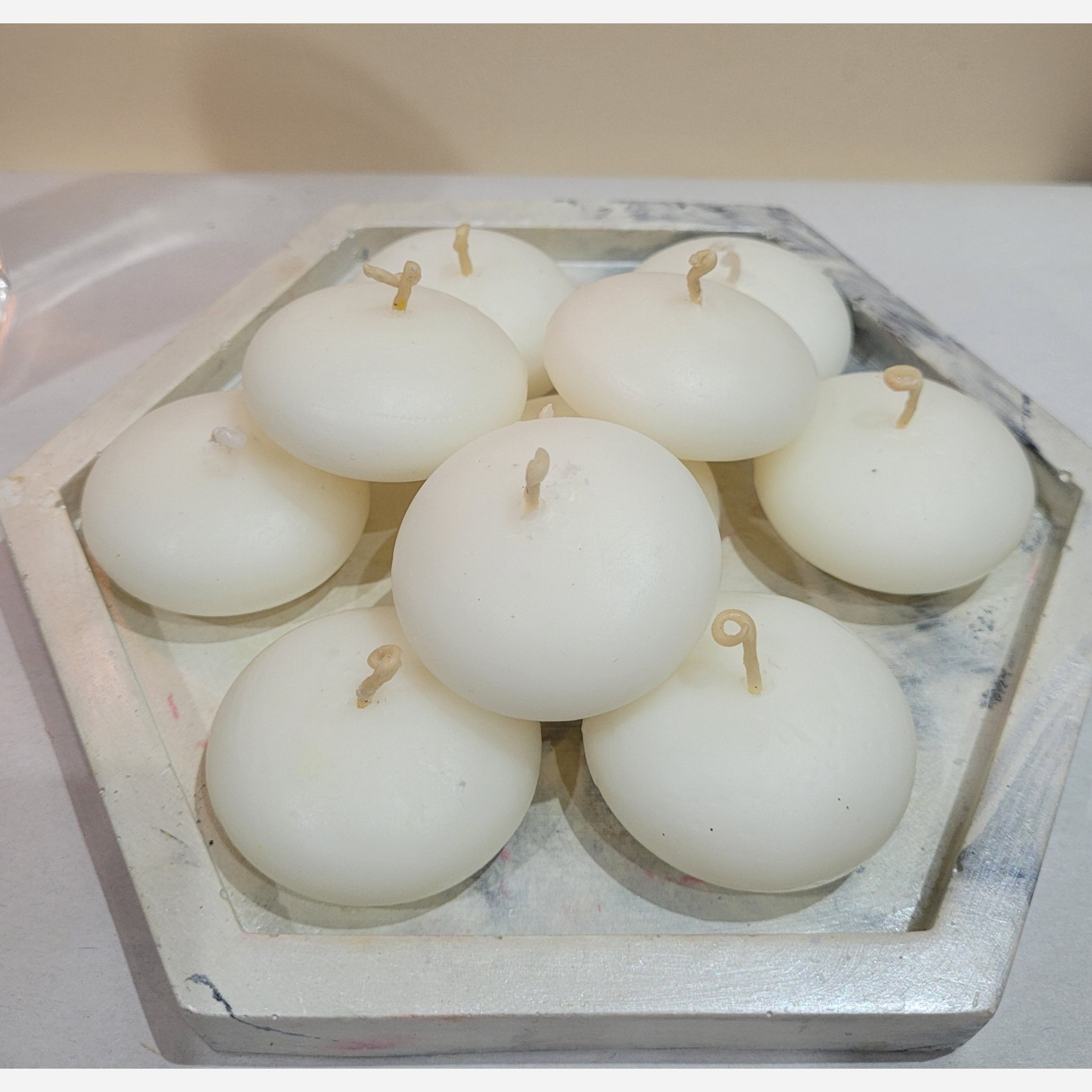 گیفت شمع عدسی *رو ابی*