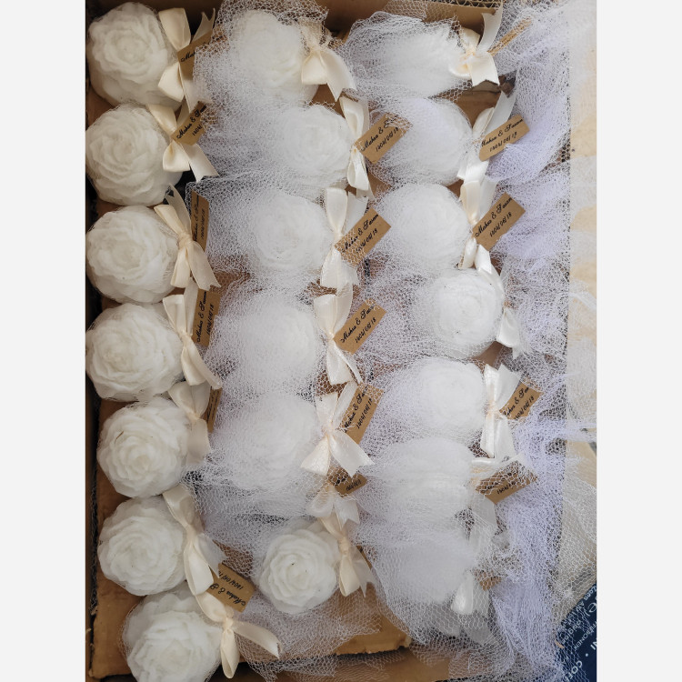 گیفت شمع گل الاله 6 سانت